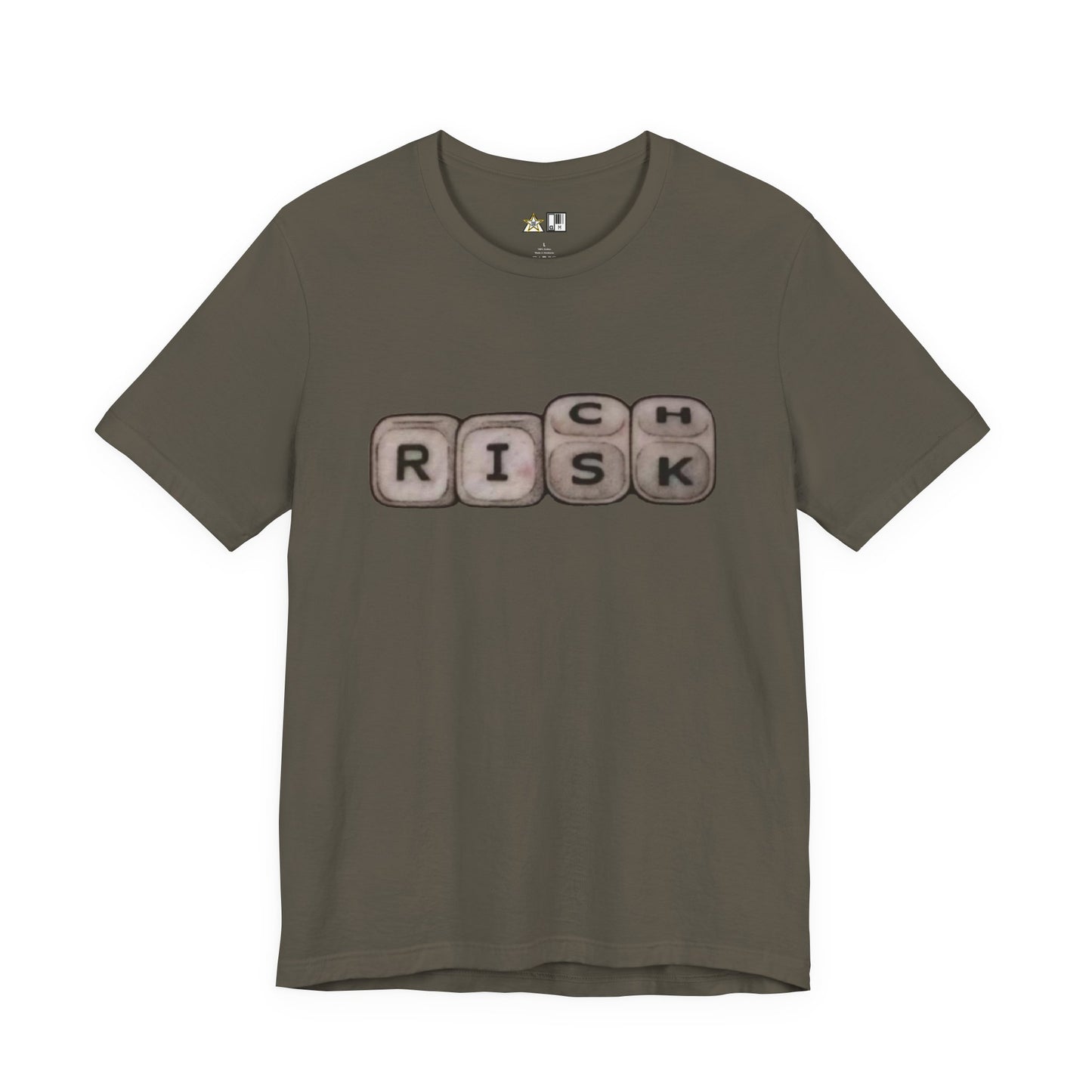 Calculated Risk to Rich – Mindset  Unisex Streetwear Graphic Tee