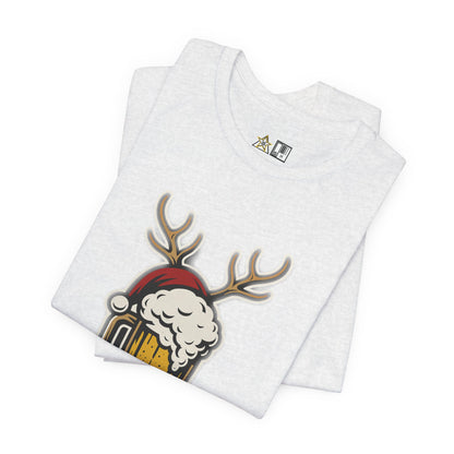 Reinbeer Holiday Authority – Unisex Bold Graphic Streetwear Tee