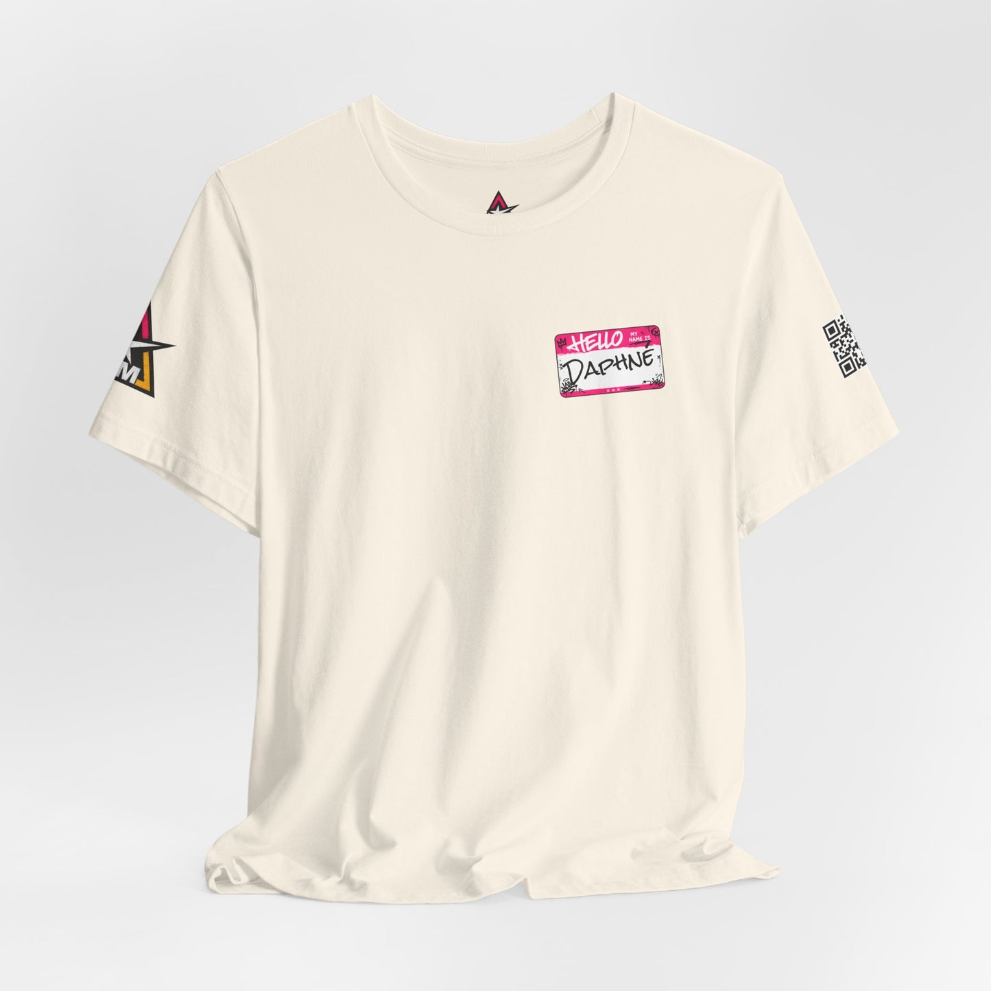 Custom Name Tag – Personalized Streetwear Graphic Tee