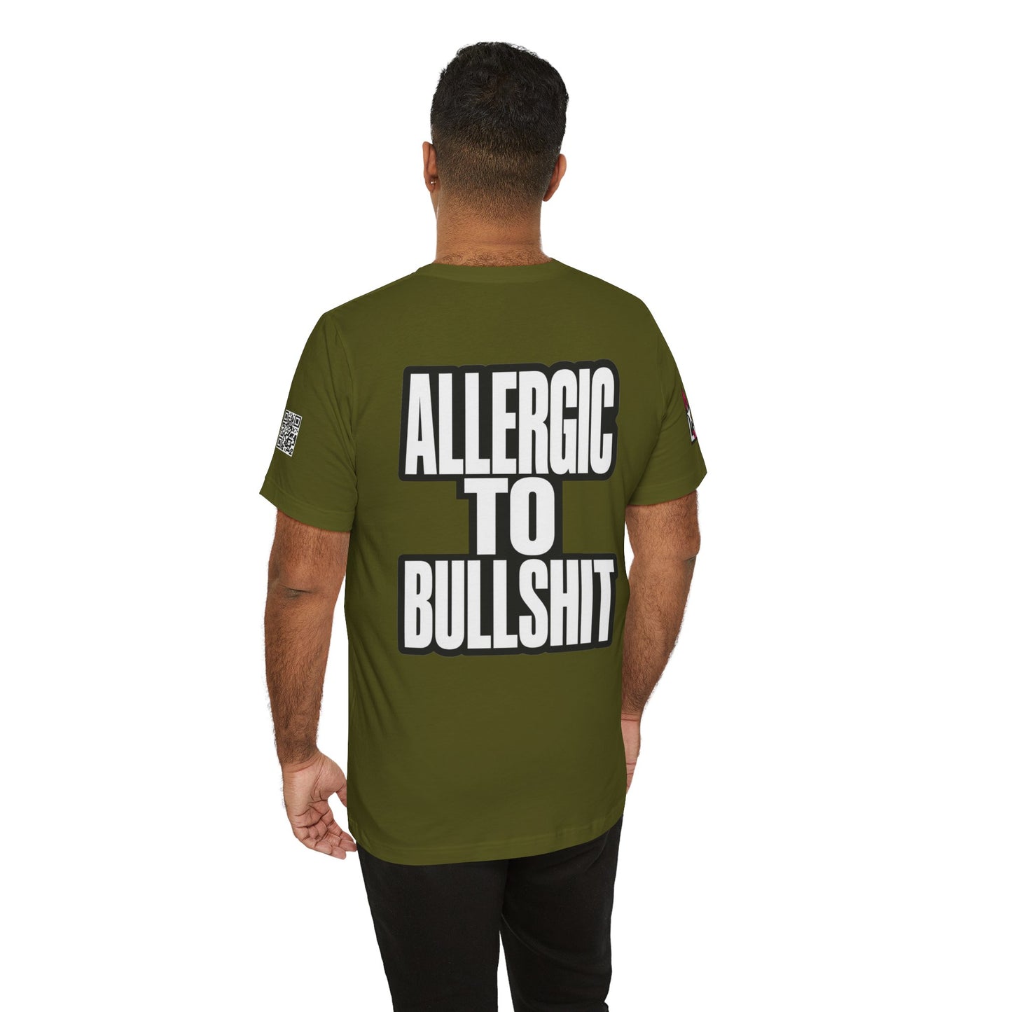 Allergic to Bullshit Graphic T-Shirt | Sarcastic Streetwear Tee  ALLERGIC TO BULLSHIT