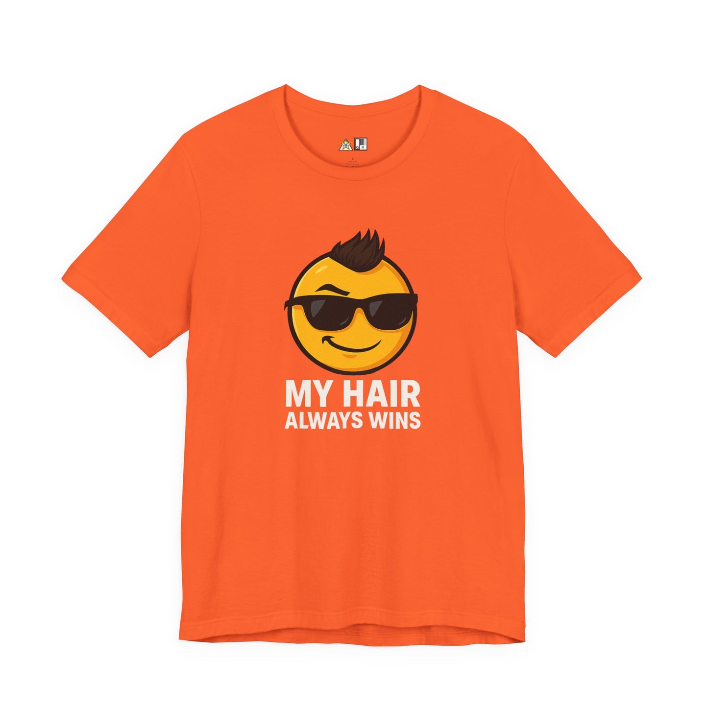 Hair Always Wins Attitude Tee – Unisex Streetwear Graphic Tee