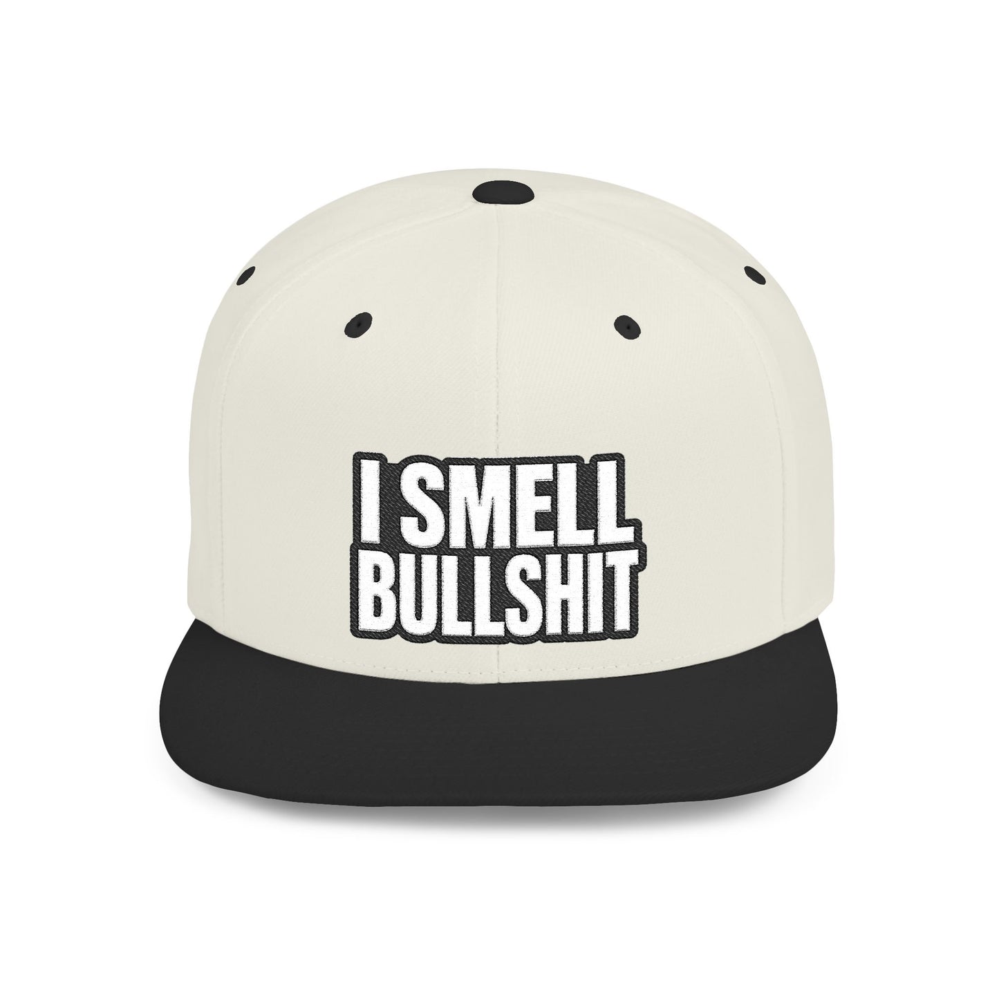 I Smell Bullshit – Funny Sarcastic Streetwear Snapback | AlphaMens