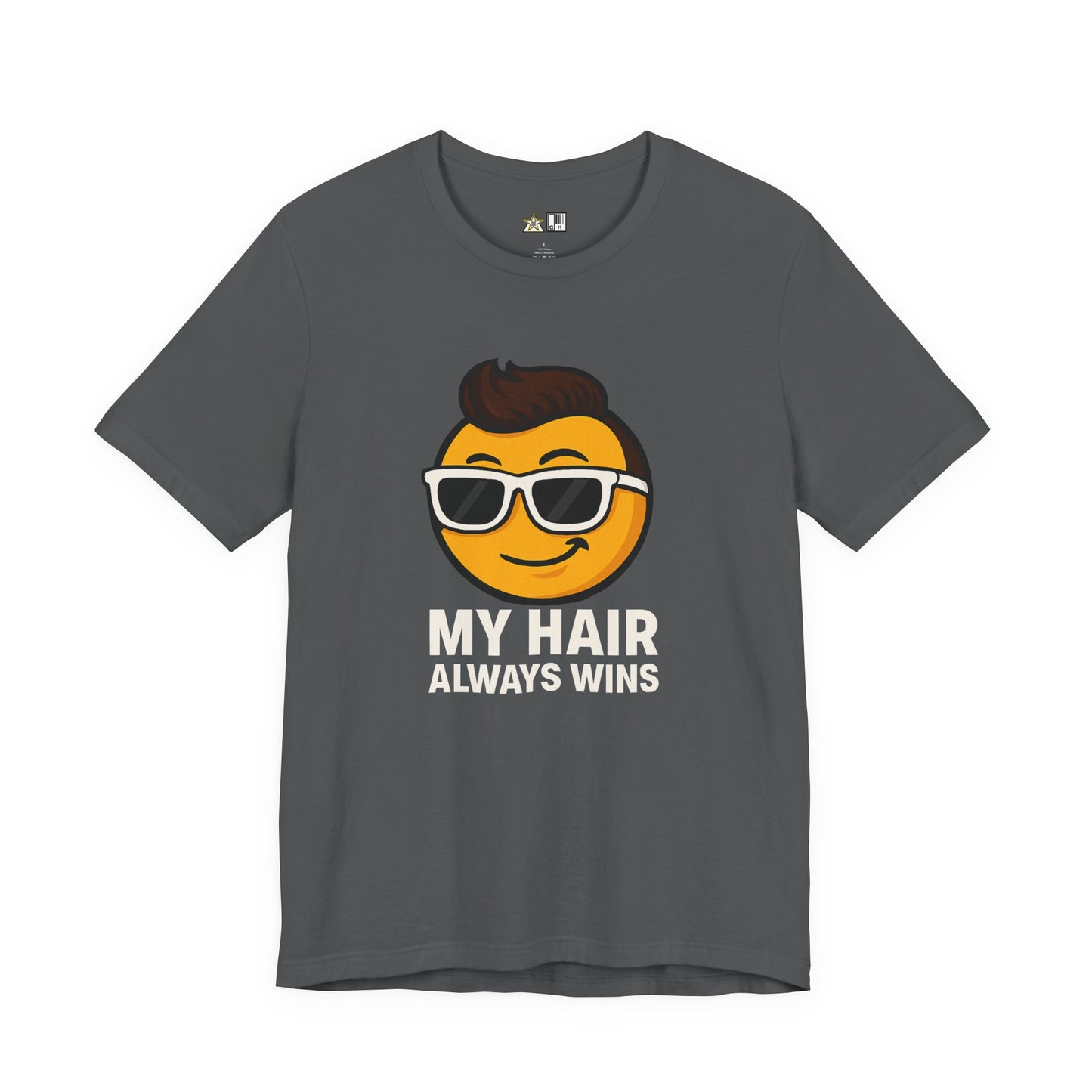 My Hair Always Wins Attitude Tee – Unisex Streetwear Graphic Tee
