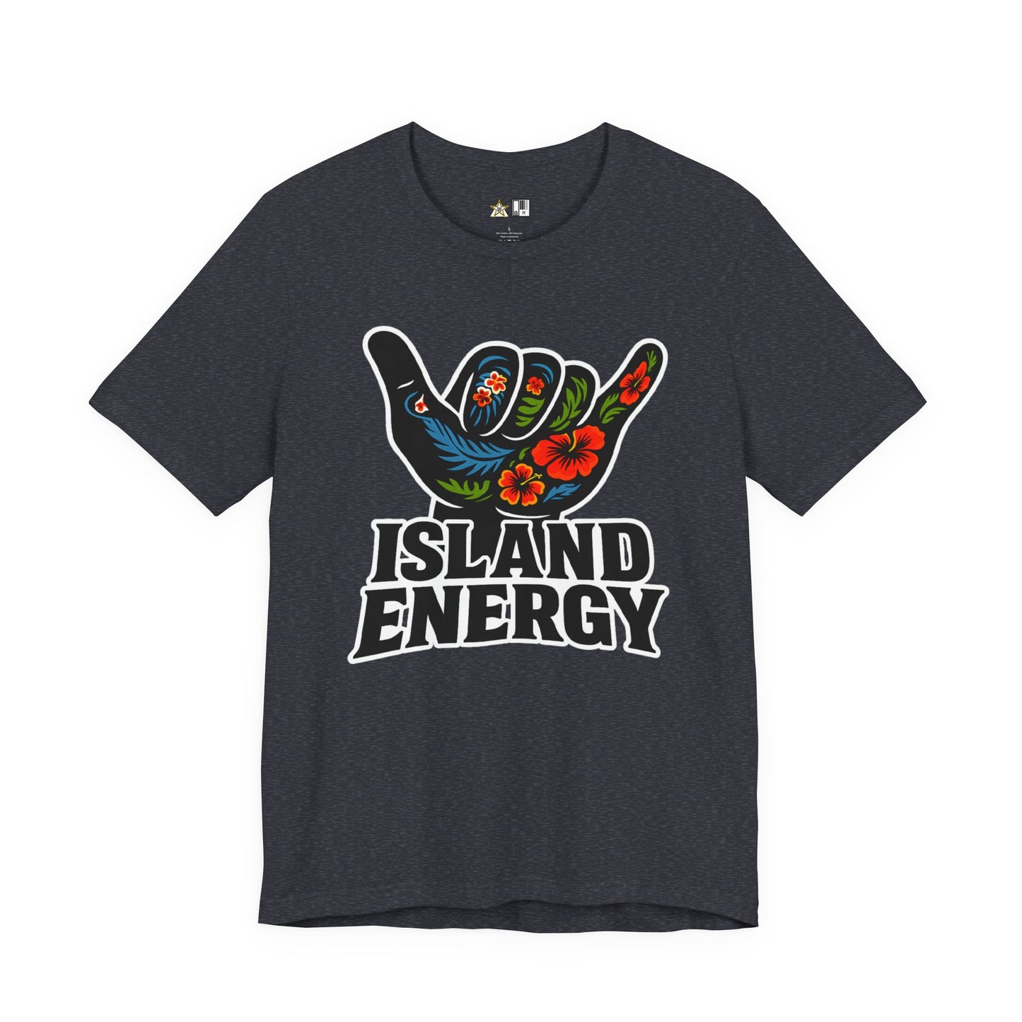 Island Energy Shaka Vibe – Unisex Streetwear Graphic Tee