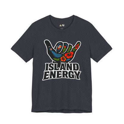 Island Energy Shaka Vibe – Unisex Streetwear Graphic Tee