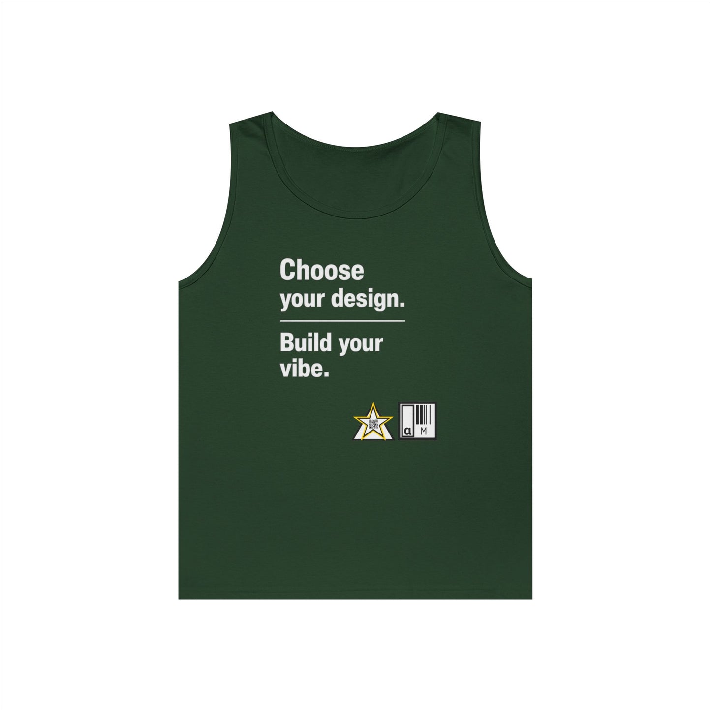 Custom Alpha Heavy Tank — Choose Your Design. Build Your Vibe.