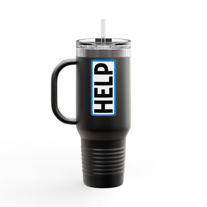 40oz Insulated Travel Mug, INSULATED TRAVEL MUG – FUEL YOUR GRIND. STAY UNSTOPPABLE.