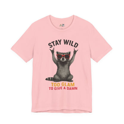 Stay Wild Glam Tee – Unisex Streetwear Graphic Tee