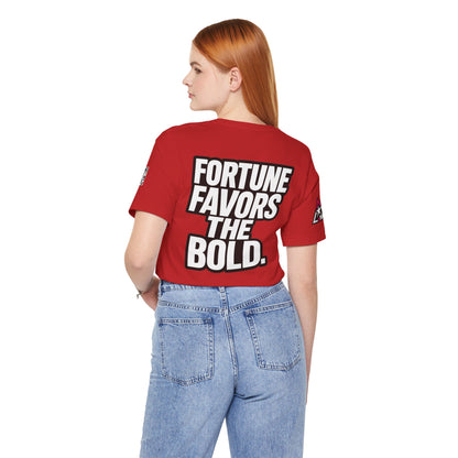 Fortune Favors the Bold – Motivational Streetwear Graphic Tee