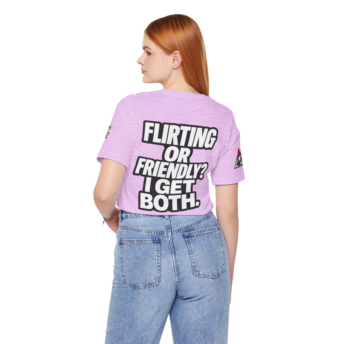 Flirting or Friendly? I Get Both – Funny Dating Graphic Tee