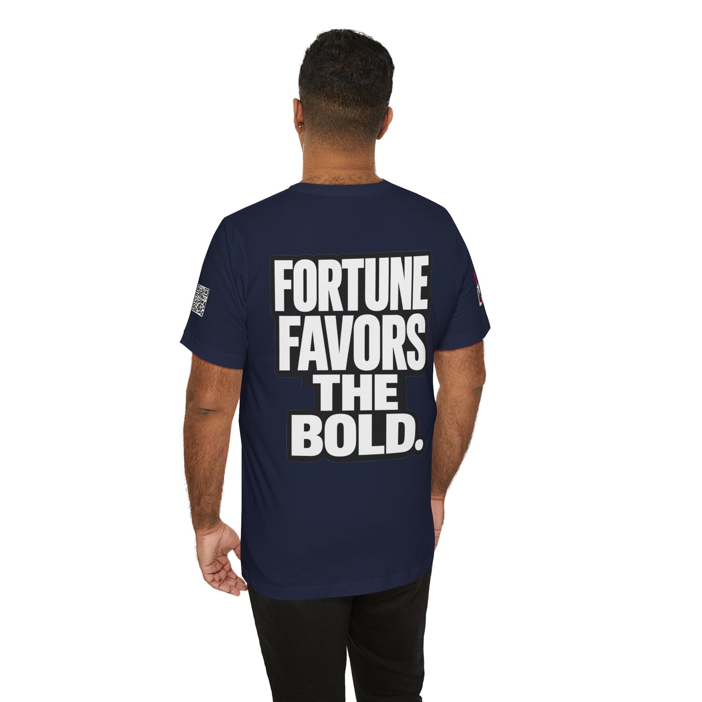 Fortune Favors the Bold – Motivational Graphic Tee