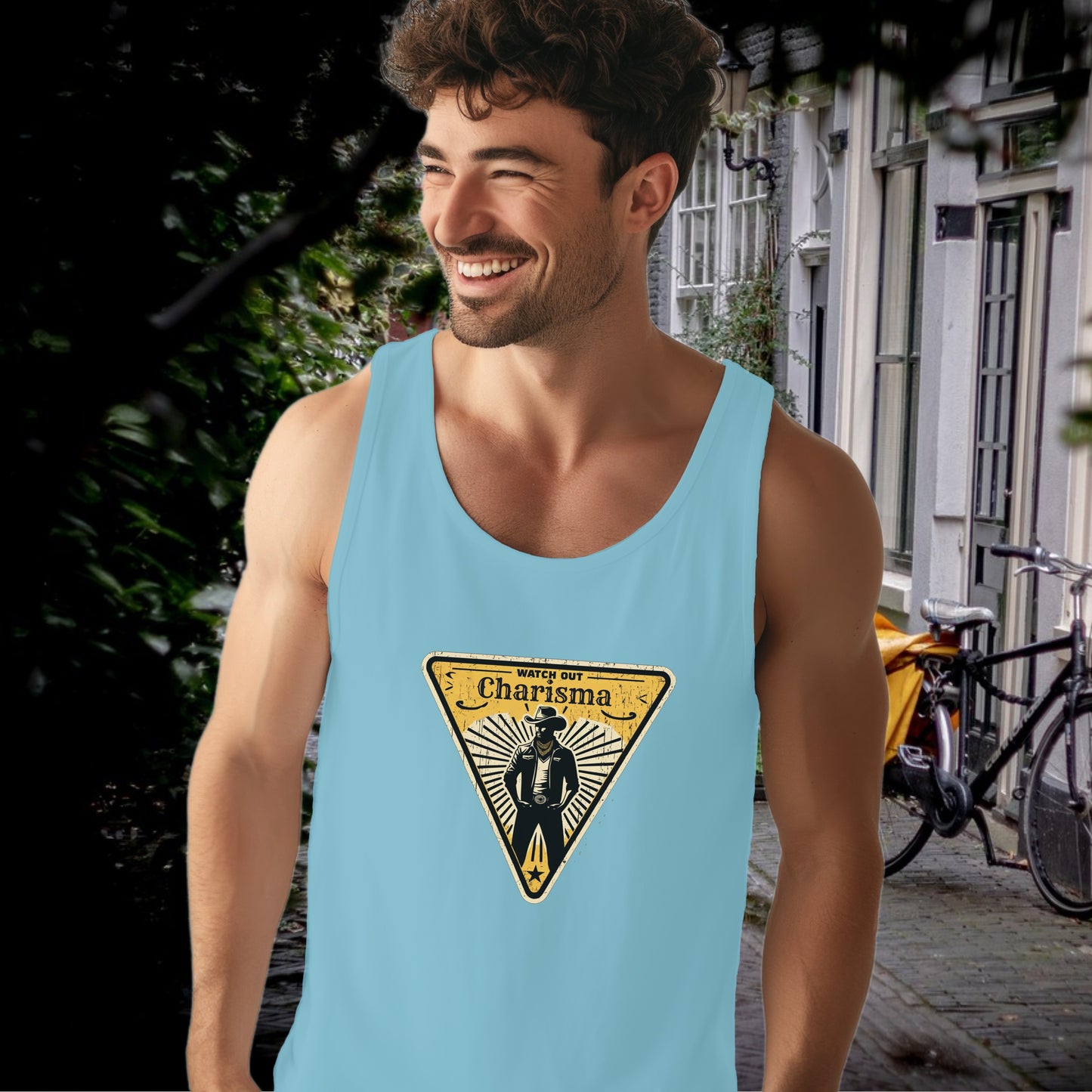 Watch Out Charisma Graphic Sleeveless Shirt product type