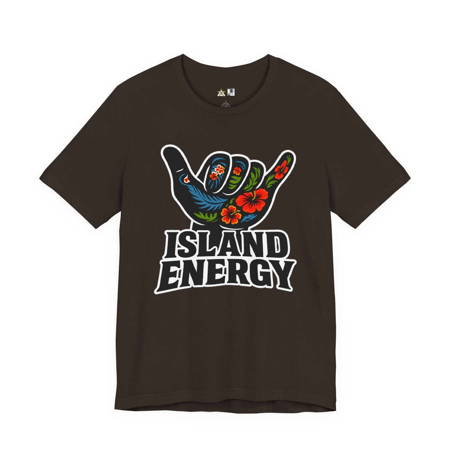 Island Energy Shaka Vibe – Unisex Streetwear Graphic Tee