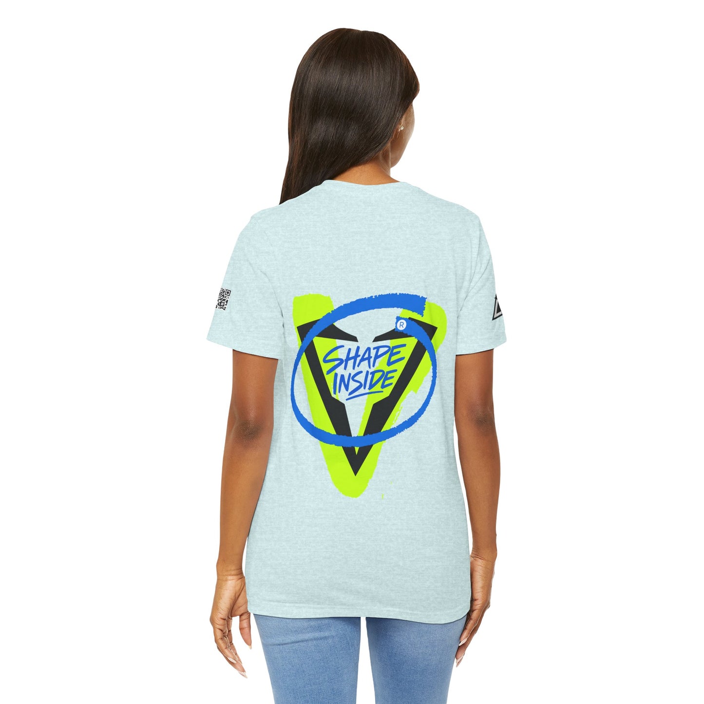 V-Shape Inside Graphic T-Shirt | Fitness Streetwear Tee | Gym & Bodybuilding Shirt