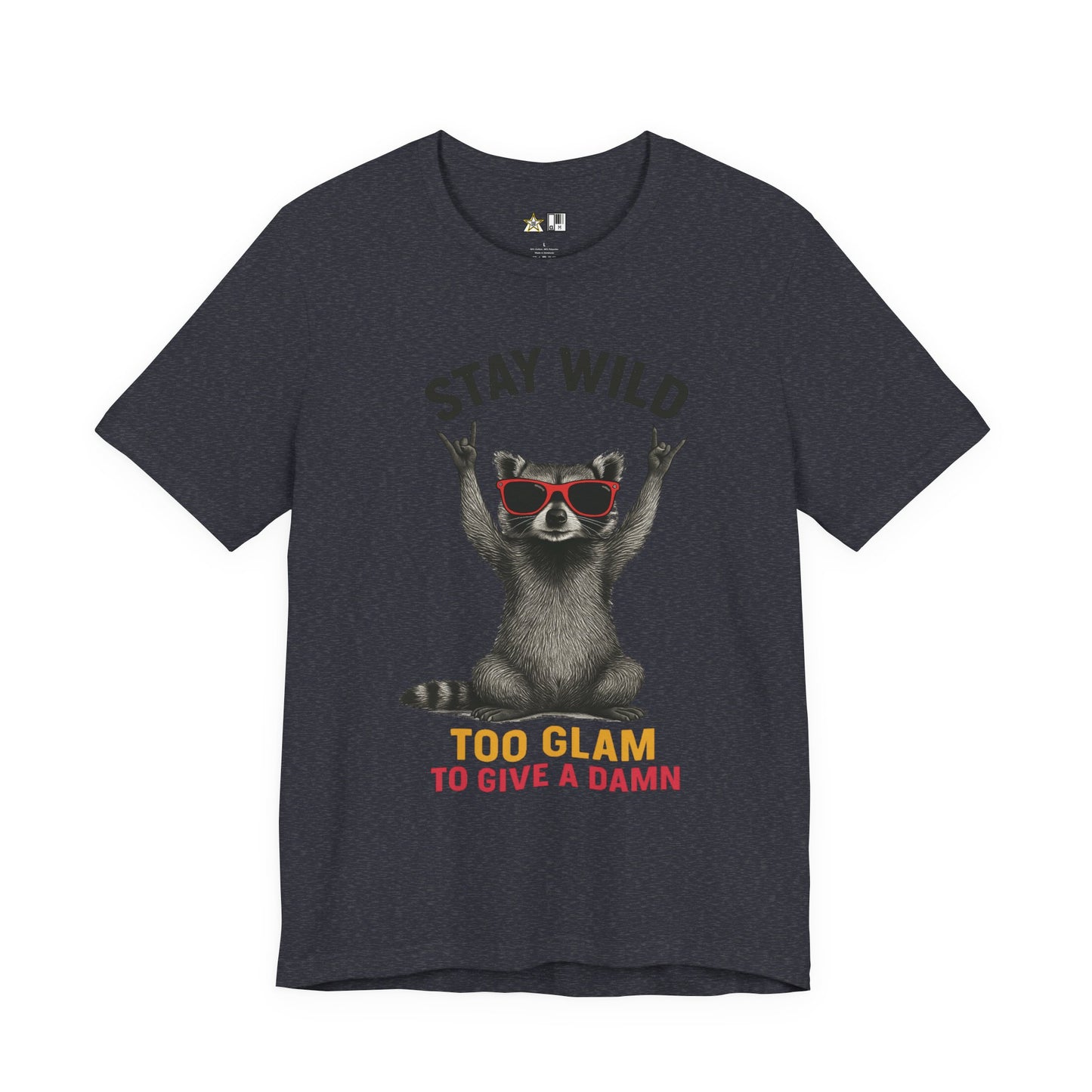Stay Wild Glam Tee – Unisex Streetwear Graphic Tee