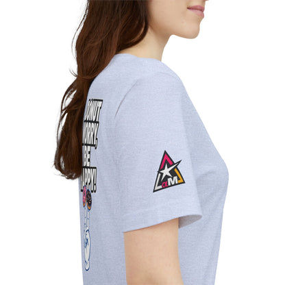 Donut Worry, Be Happy – Funny Donut Graphic Tee
