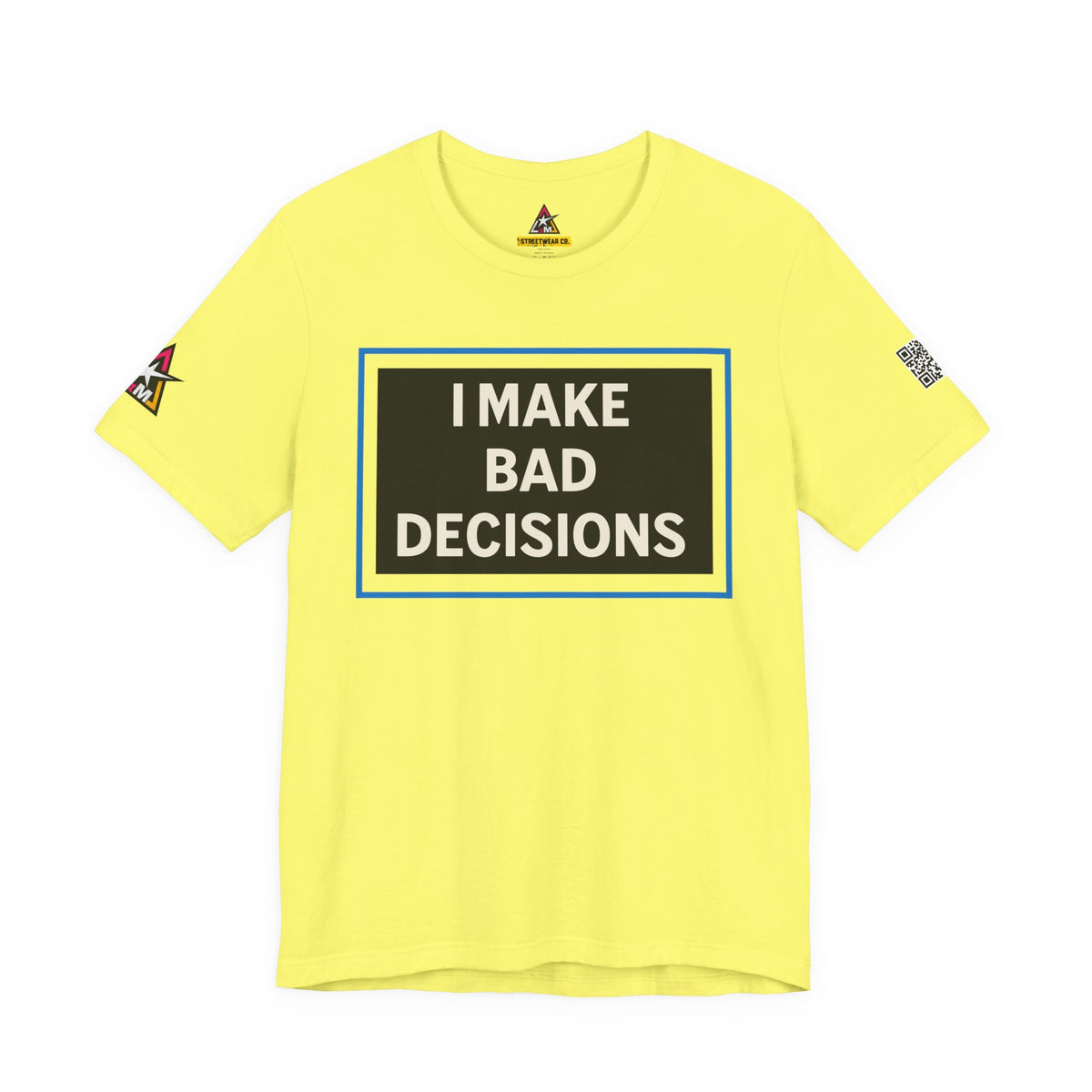 I MAKE BAD DECISIONS | Funny Las Vegas Graphic Tee | Party & Casino Streetwear