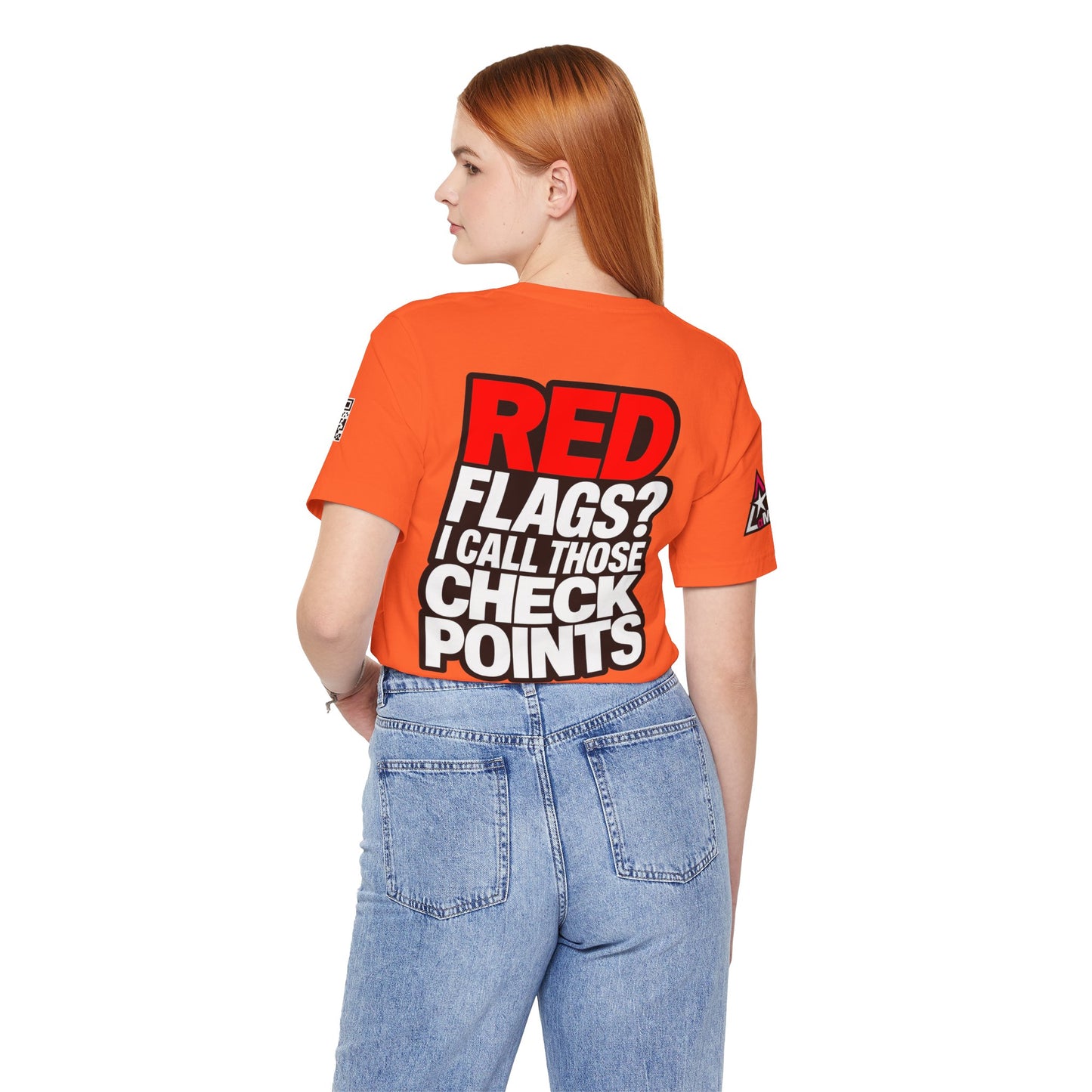 Red Flags? I Call Those Checkpoints – Funny Dating Graphic Tee