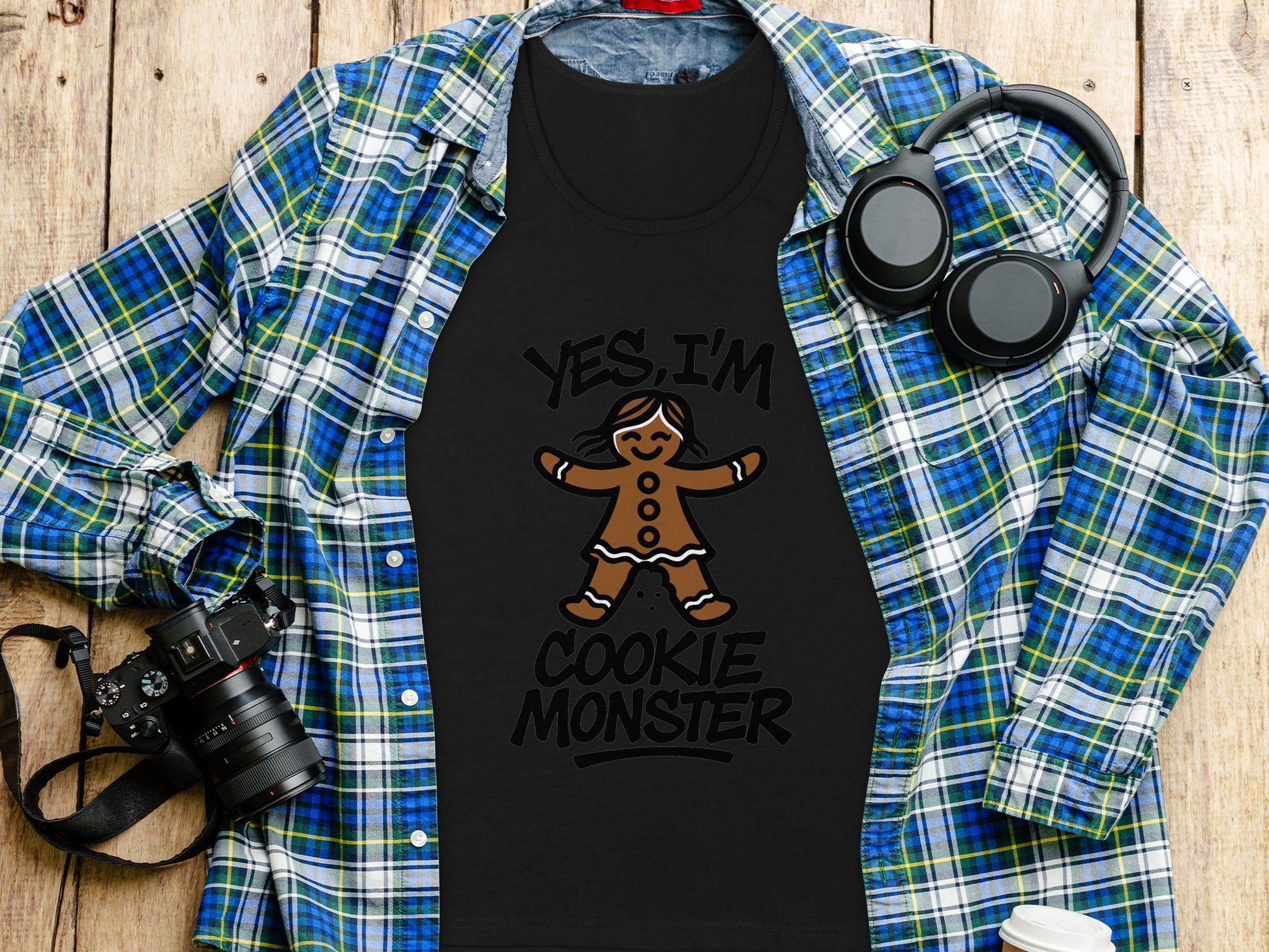 Yes I'm Cookie Monster Unisex T-shirt product type
