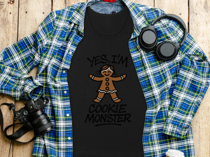 Yes I'm Cookie Monster Unisex T-shirt product type