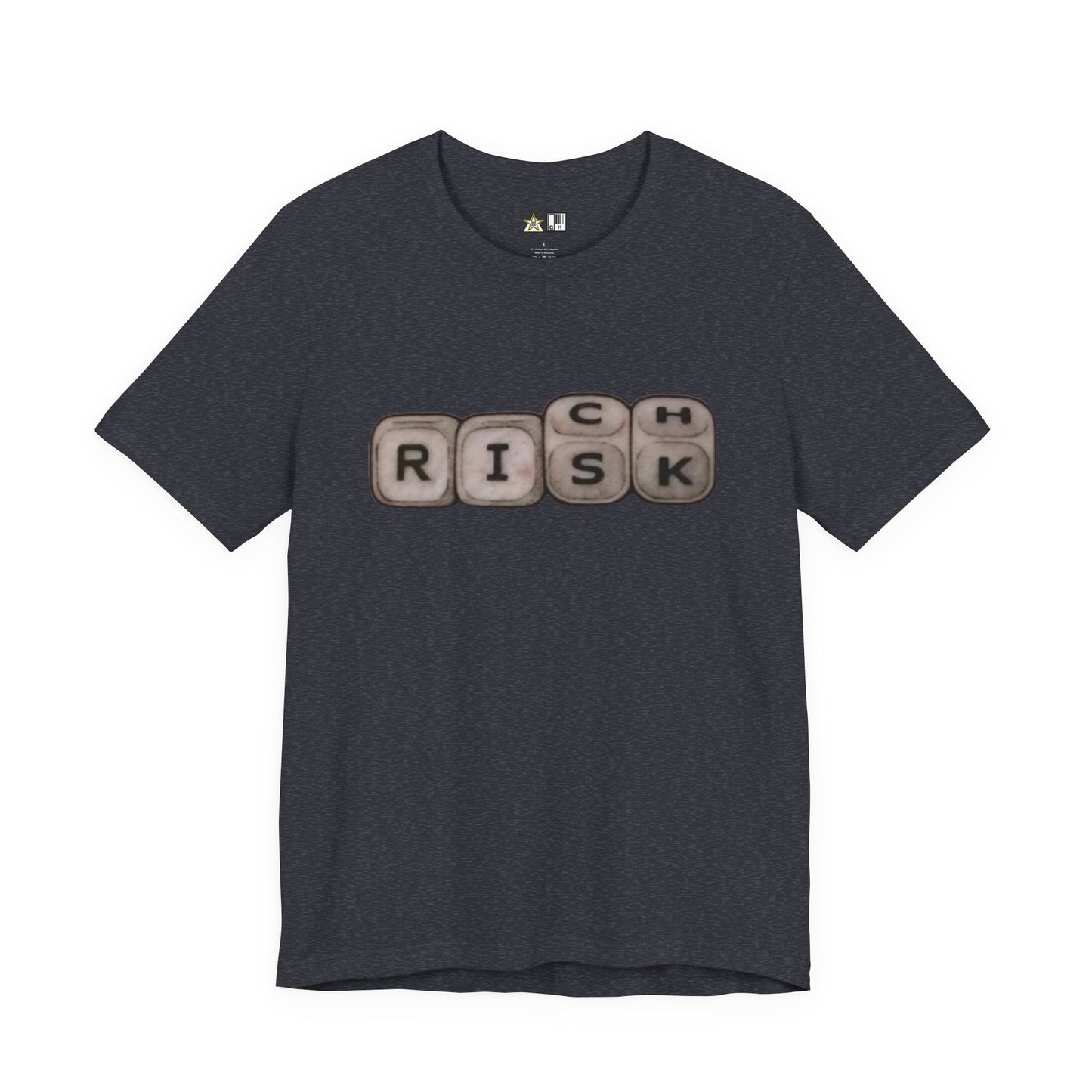 Calculated Risk to Rich – Mindset  Unisex Streetwear Graphic Tee