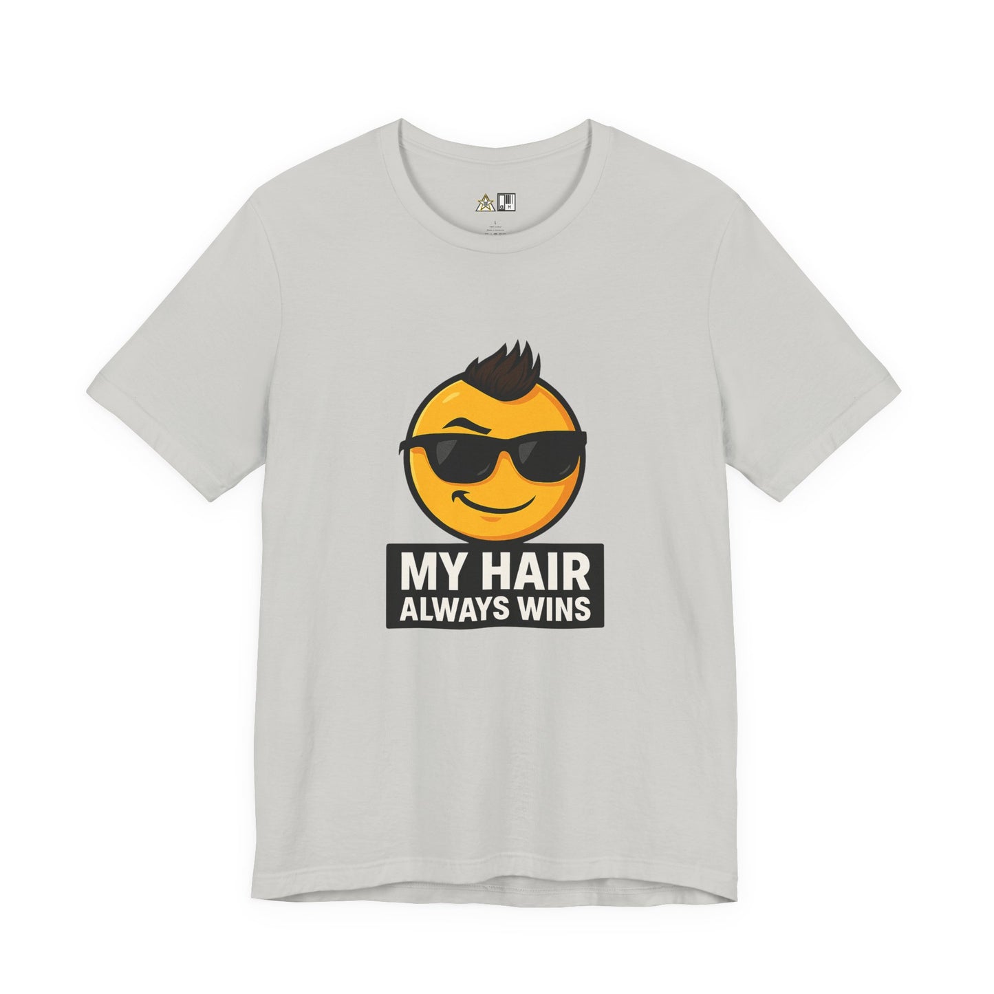 Hair Always Wins Attitude Tee – Unisex Streetwear Graphic Tee