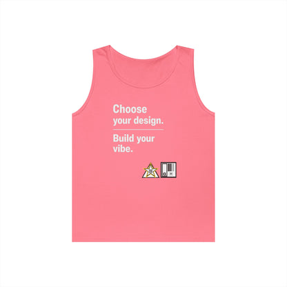 Custom Alpha Heavy Tank — Choose Your Design. Build Your Vibe.