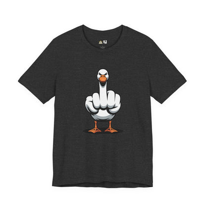 Unfiltered Goose Attitude Tee – Unisex Streetwear Graphic Tee