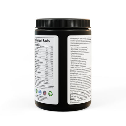 PRE-WORKOUT – LIGHT THE FUSE. UNLEASH THE WORK.