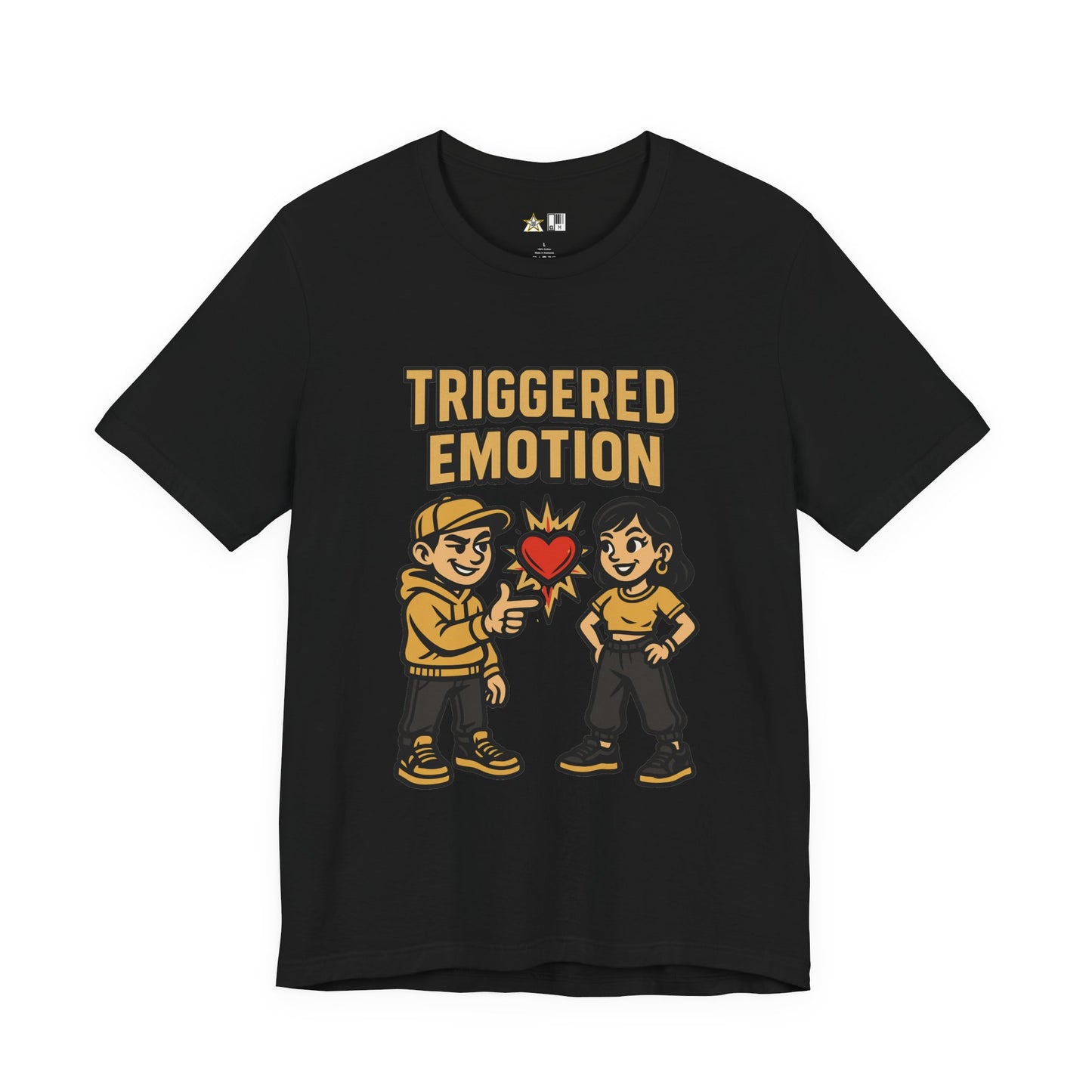 Triggered Emotion – Unisex Streetwear Graphic Tee