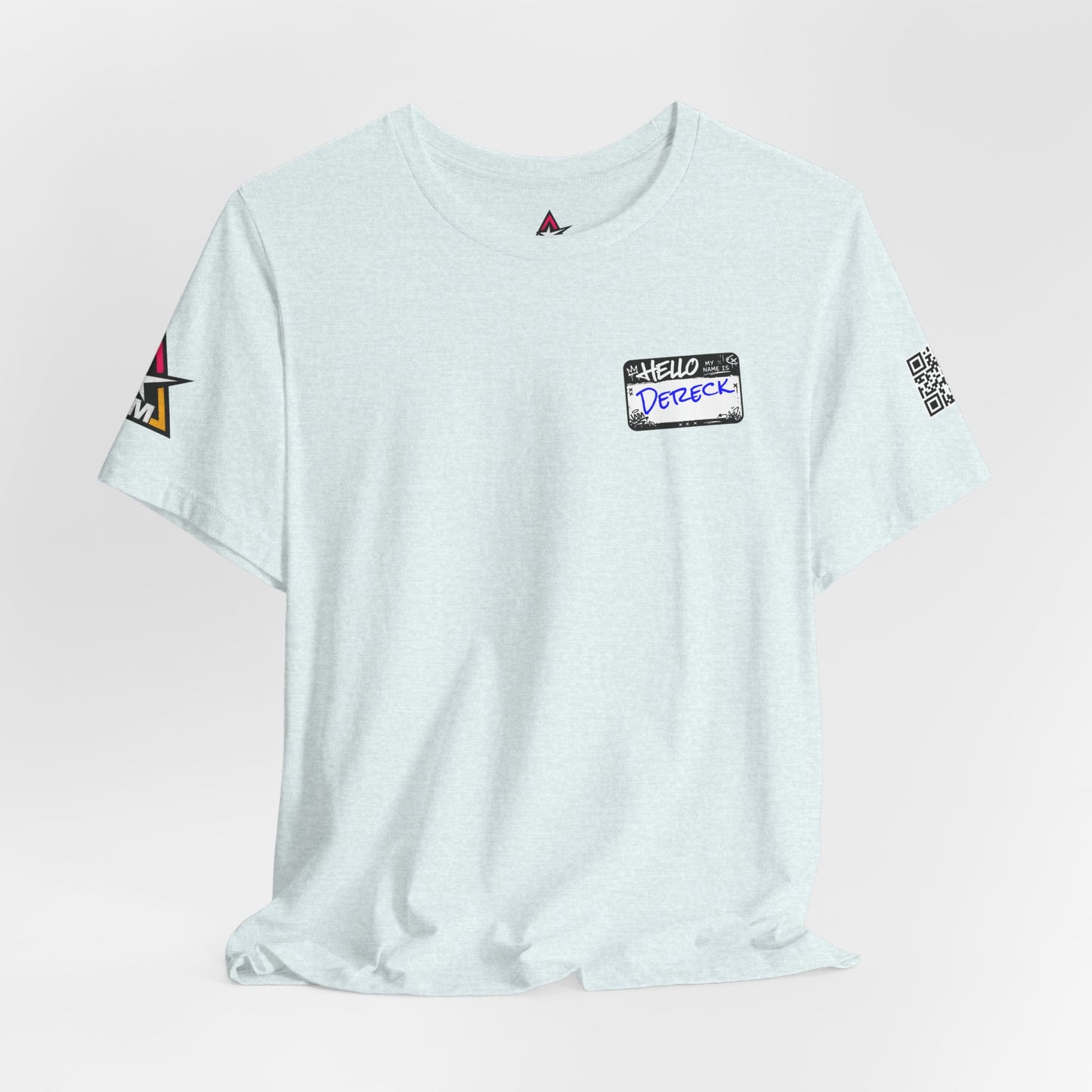 Custom Name Tag – Personalized Streetwear Graphic Tee
