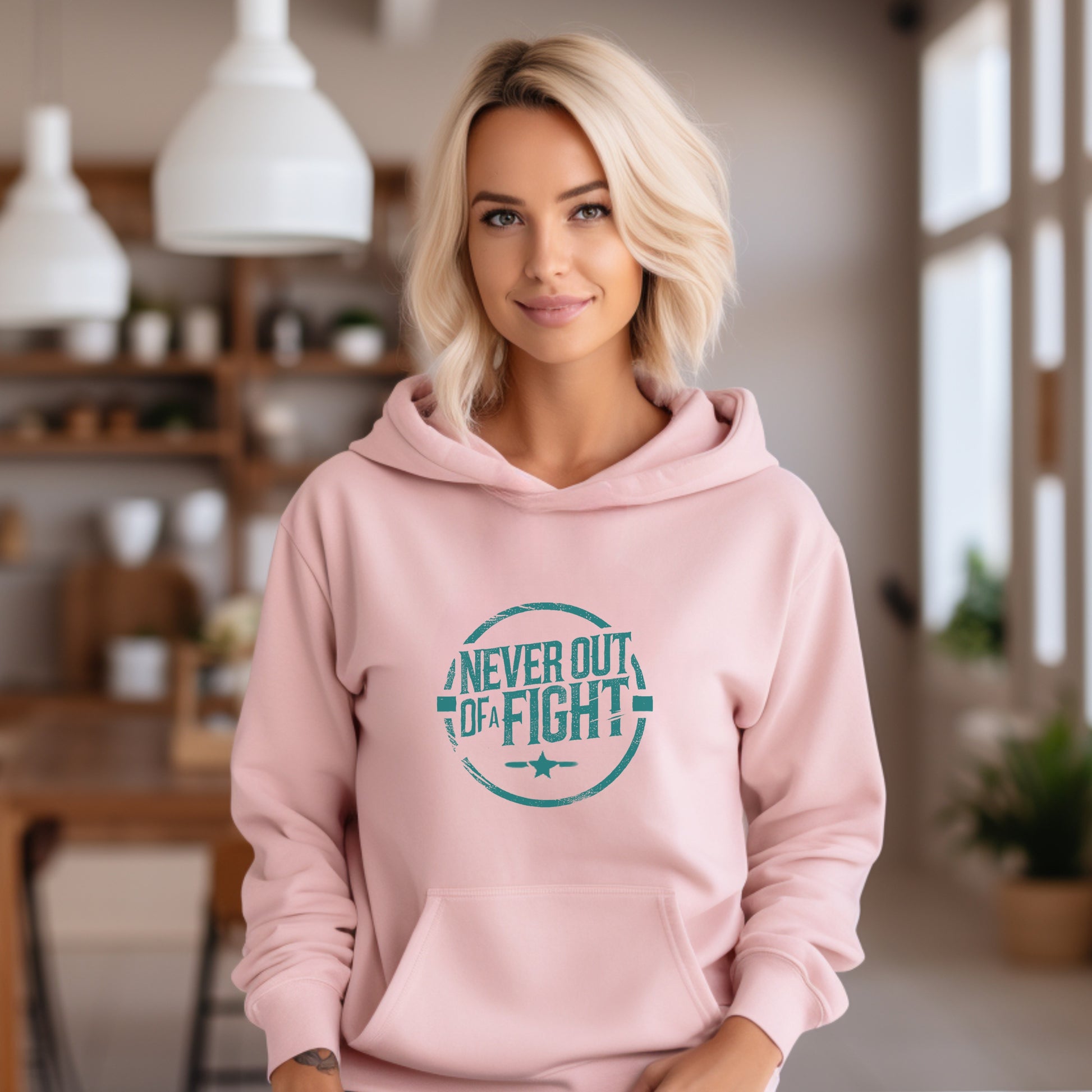 Never Out Of A Fight Graphic Hoodie product
