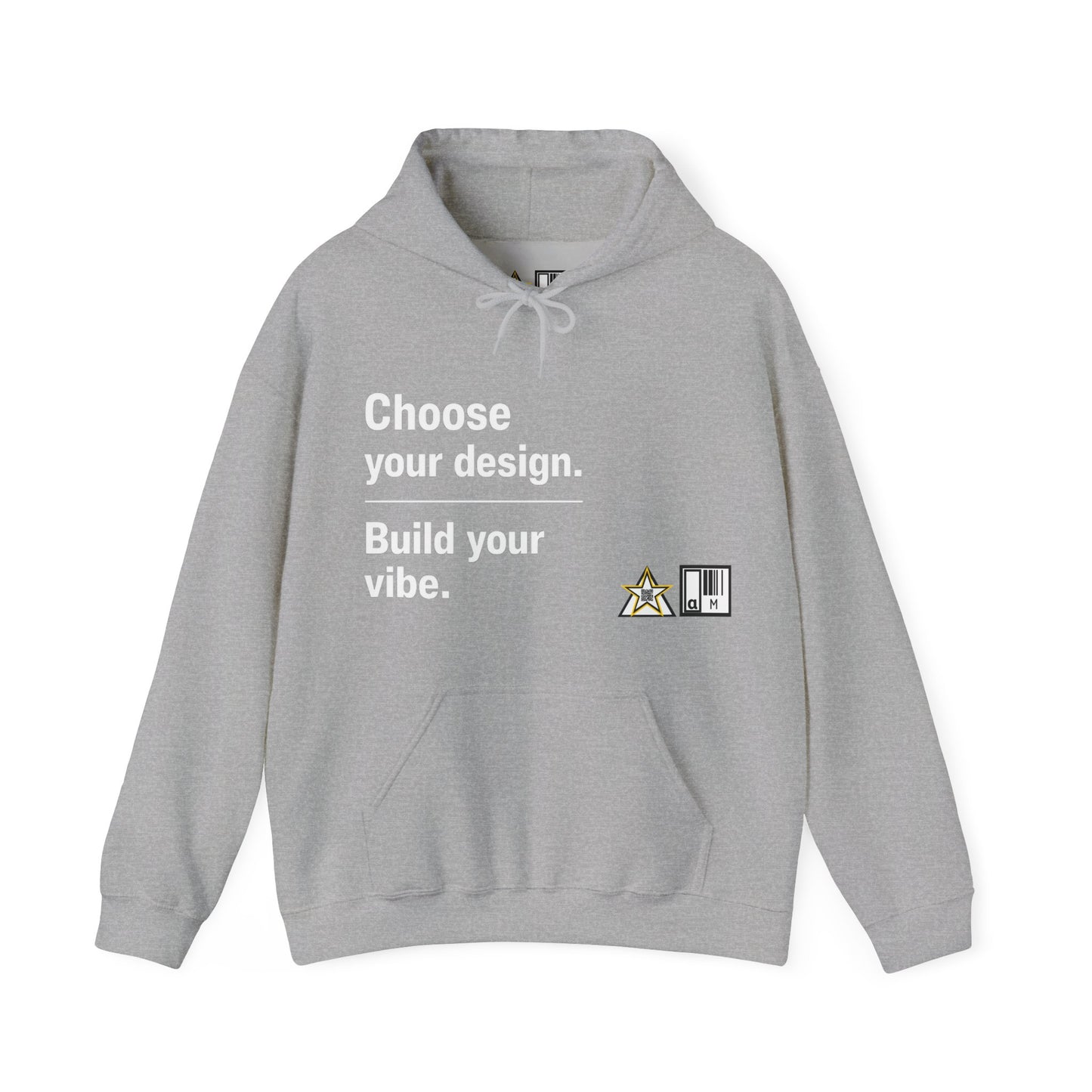 Custom Alpha Heavy Hoodie — Choose Your Design. Build Your Vibe.