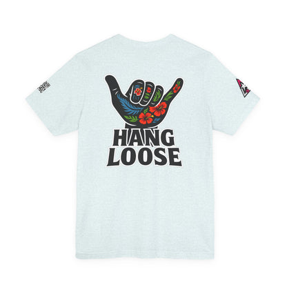 Hang Loose Graphic T-Shirt | Shaka Hand Tee | Tropical Surf Streetwear