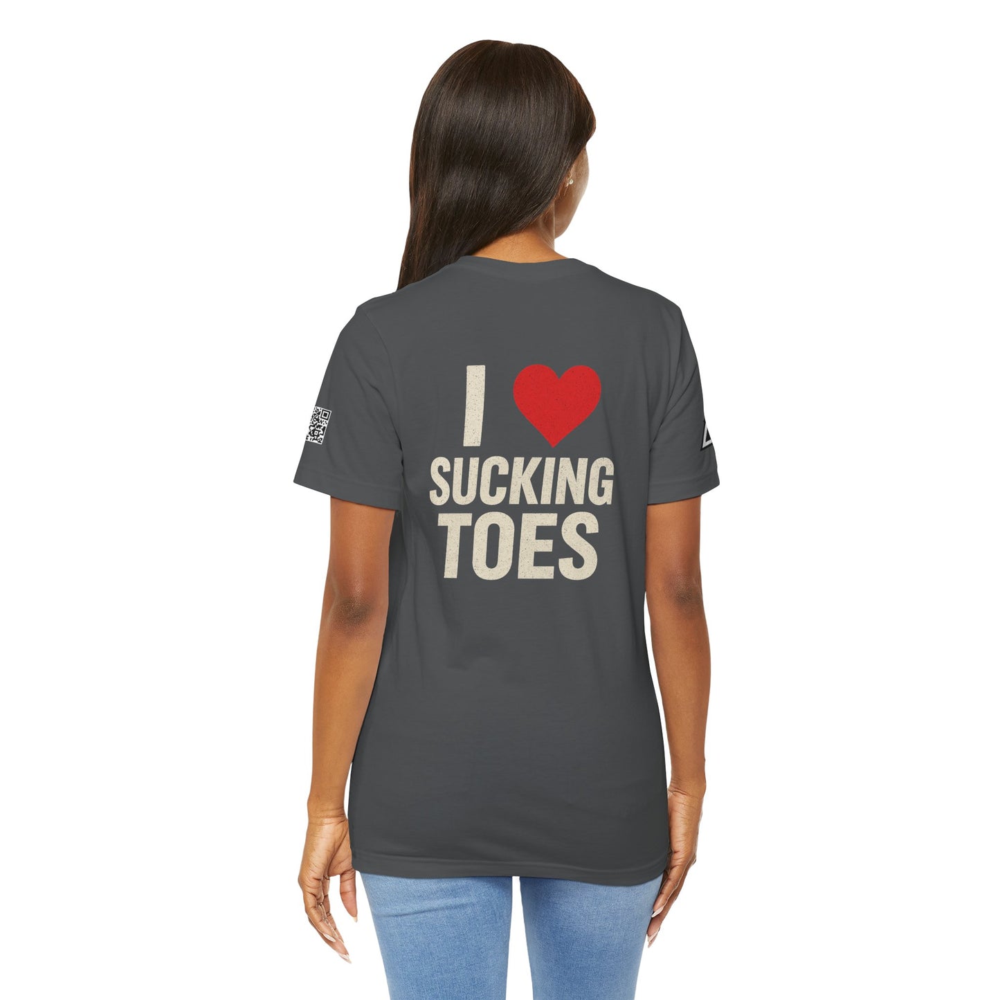 I Love Sucking Toes – Funny Dirty Humor Graphic Tee