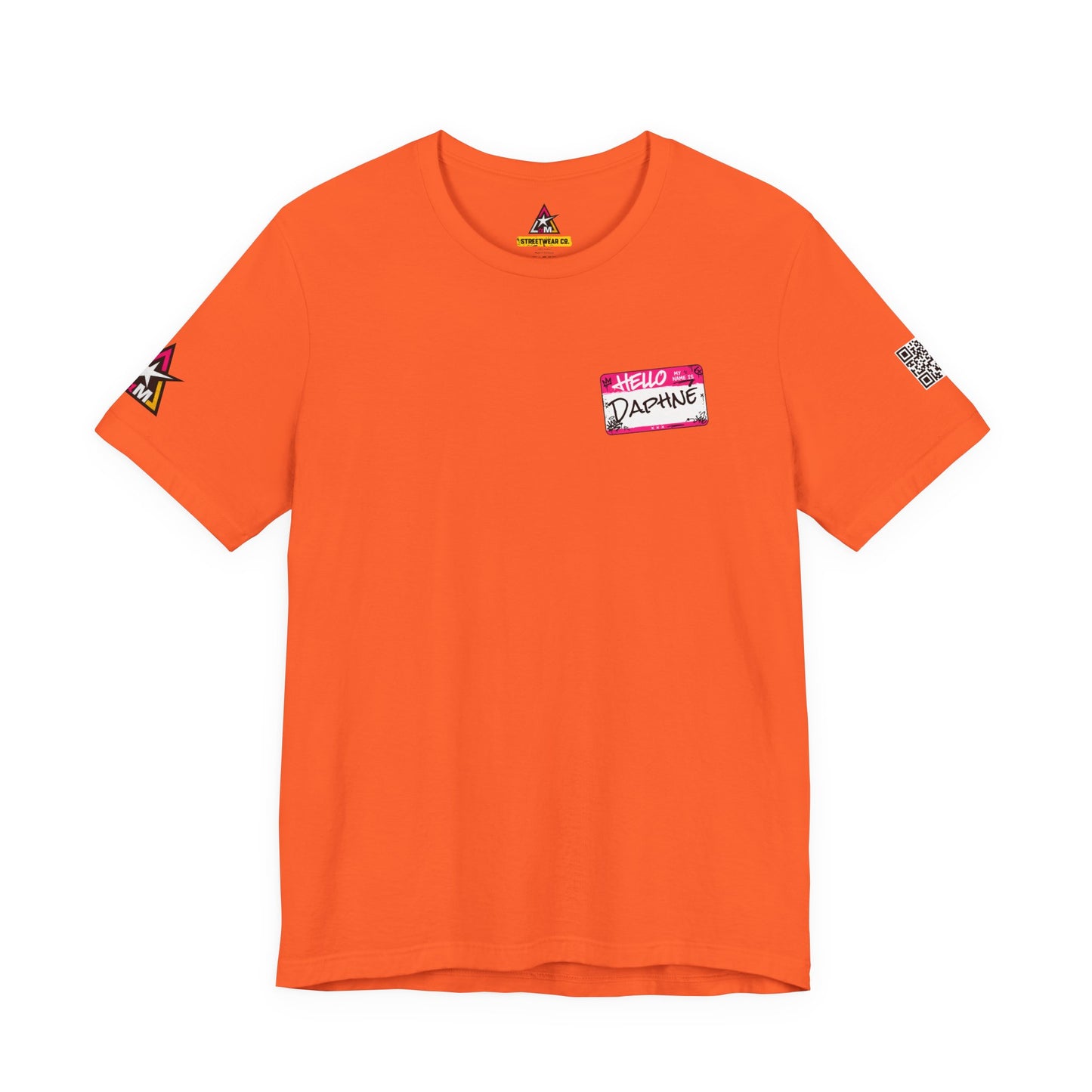Custom Name Tag – Personalized Streetwear Graphic Tee