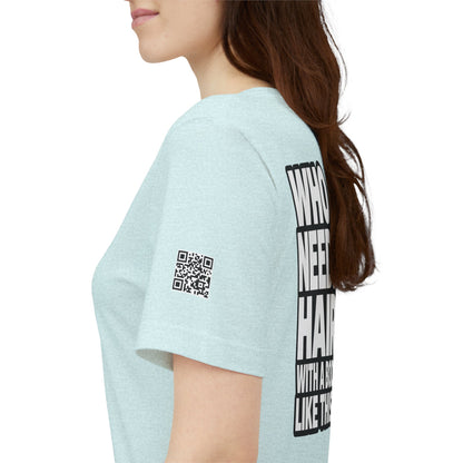 Who Needs Hair With a Body Like This? – Funny Bald Guy Graphic Tee