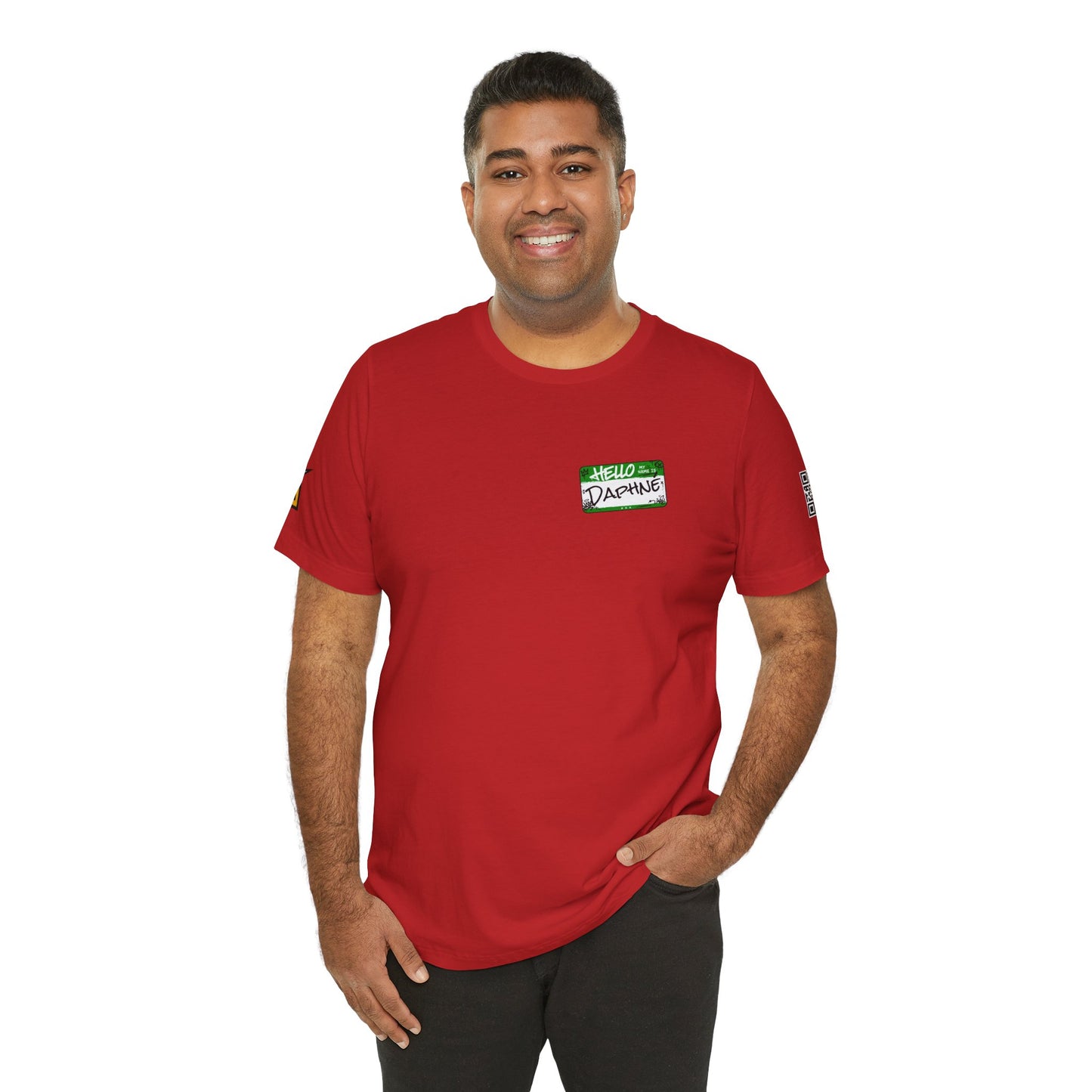 Custom Name Tag – Personalized Streetwear Graphic Tee