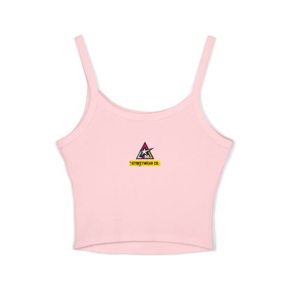 WORTH IT | Funny Dating Graphic Spaghetti Tank | Flirty Confidence Streetwear