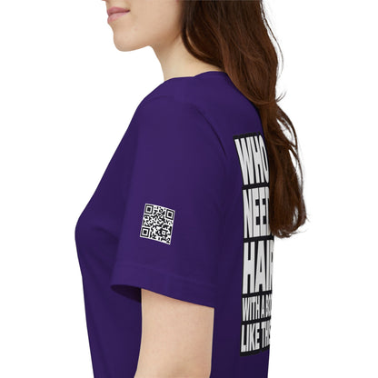 Who Needs Hair With a Body Like This? – Funny Bald Guy Graphic Tee
