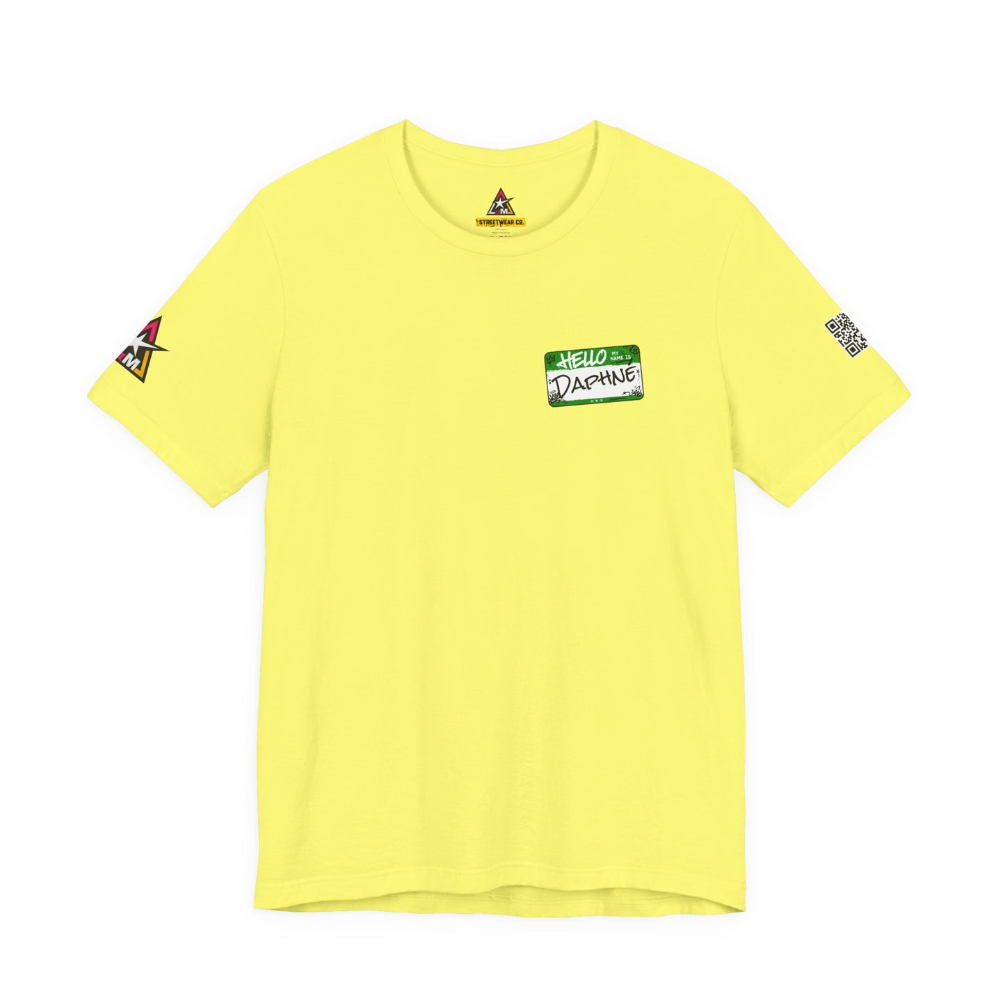 Custom Name Tag – Personalized Streetwear Graphic Tee