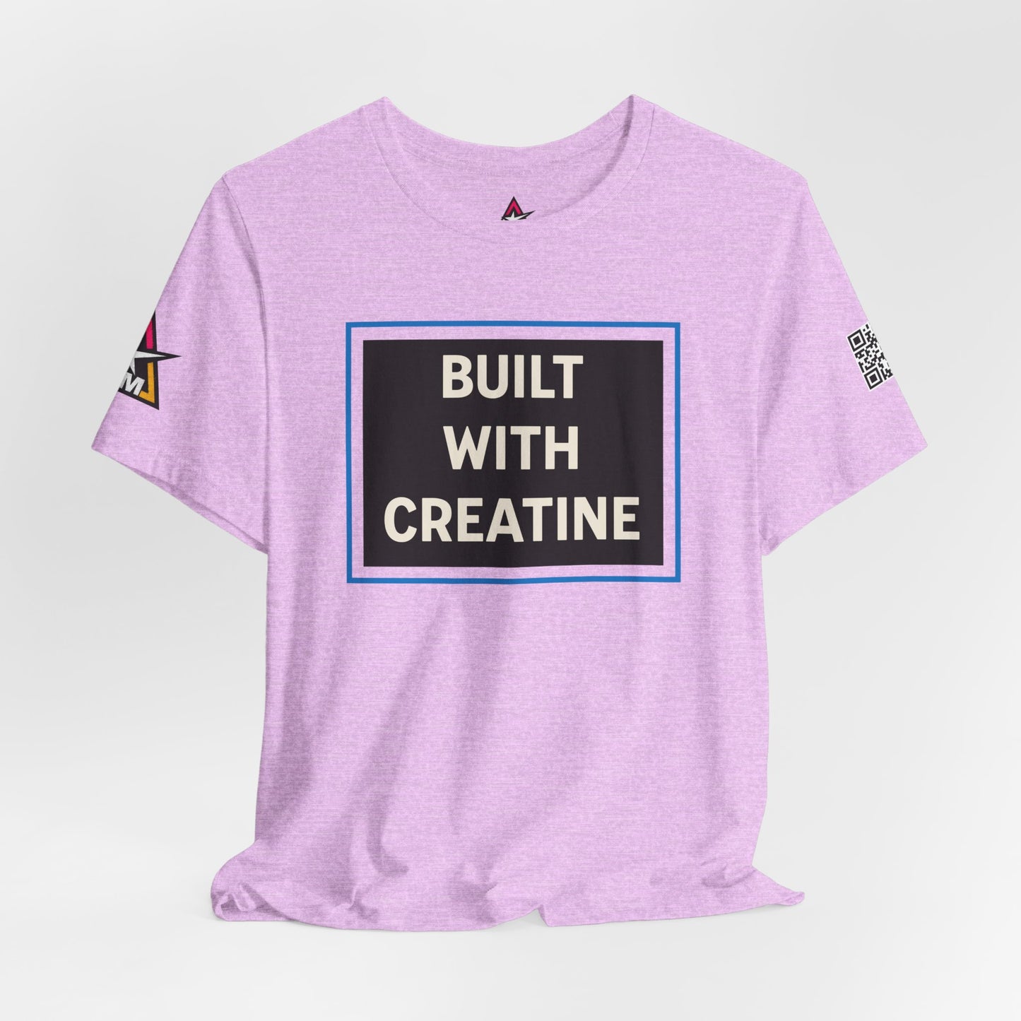 Built With Creatine Graphic T-Shirt | Gym Streetwear Tee | Bodybuilding & Fitness Shirt