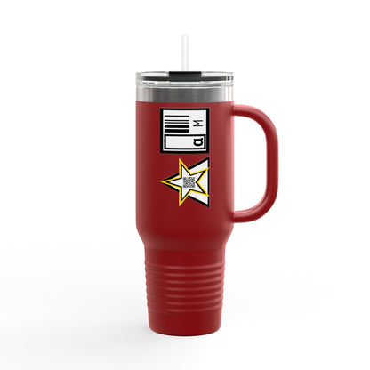 40oz Insulated Travel Mug, INSULATED TRAVEL MUG – FUEL YOUR GRIND. STAY UNSTOPPABLE.