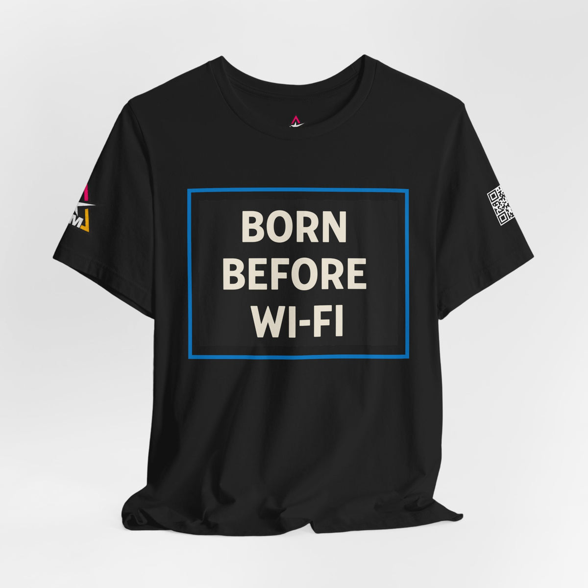 BORN BEFORE WI-FI | Funny Retro Graphic Tee | Gen X & Millennial Streetwear