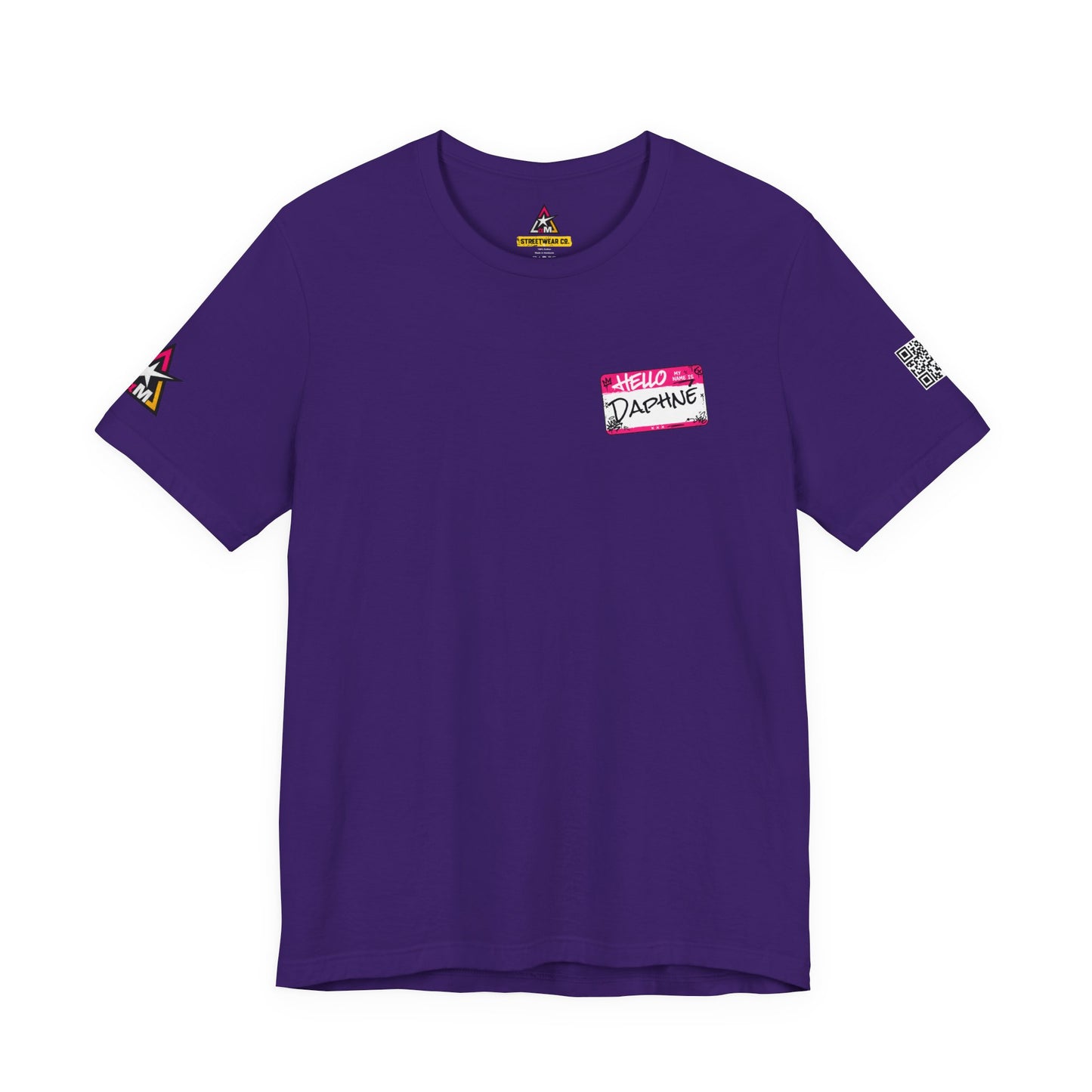 Custom Name Tag – Personalized Streetwear Graphic Tee