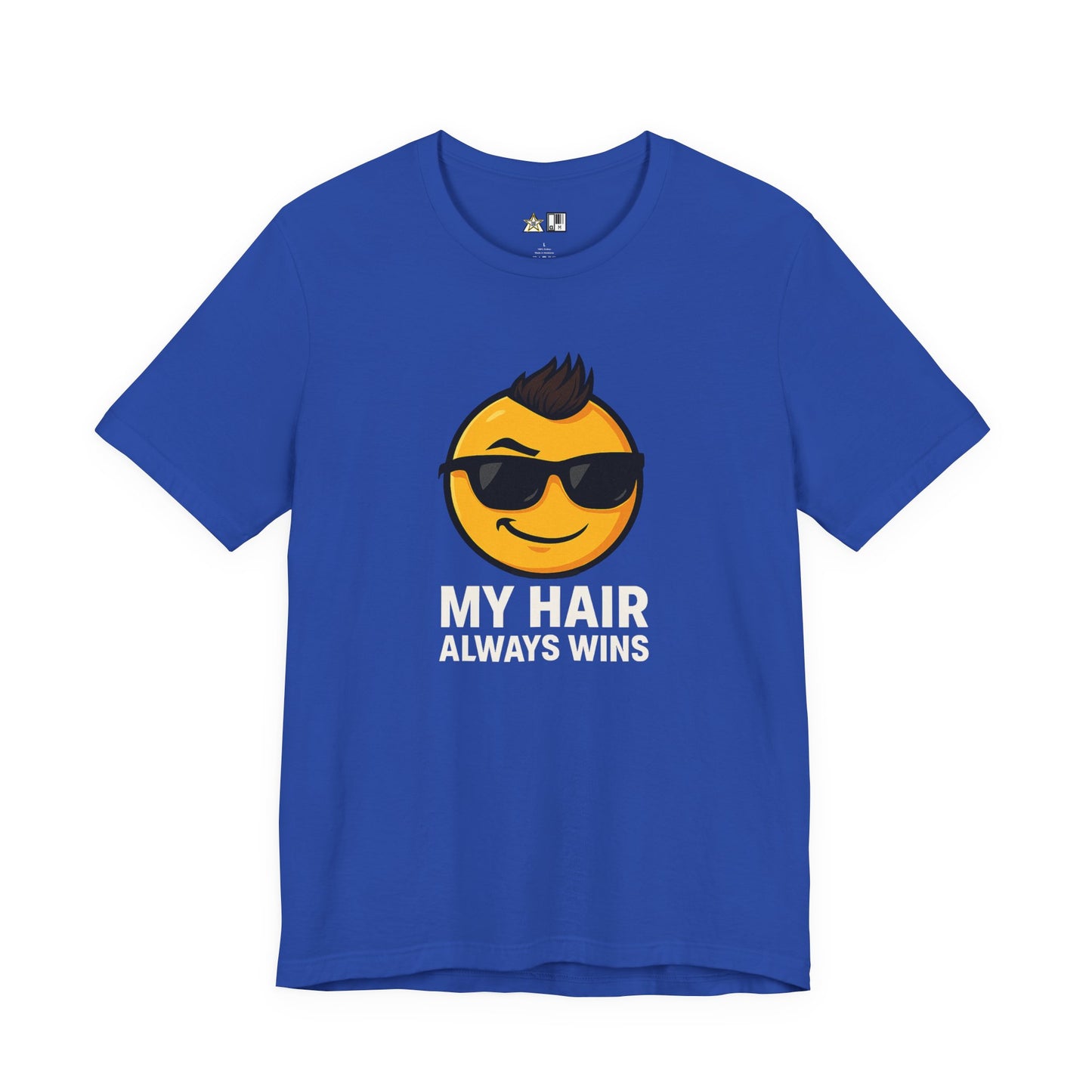 Hair Always Wins Attitude Tee – Unisex Streetwear Graphic Tee