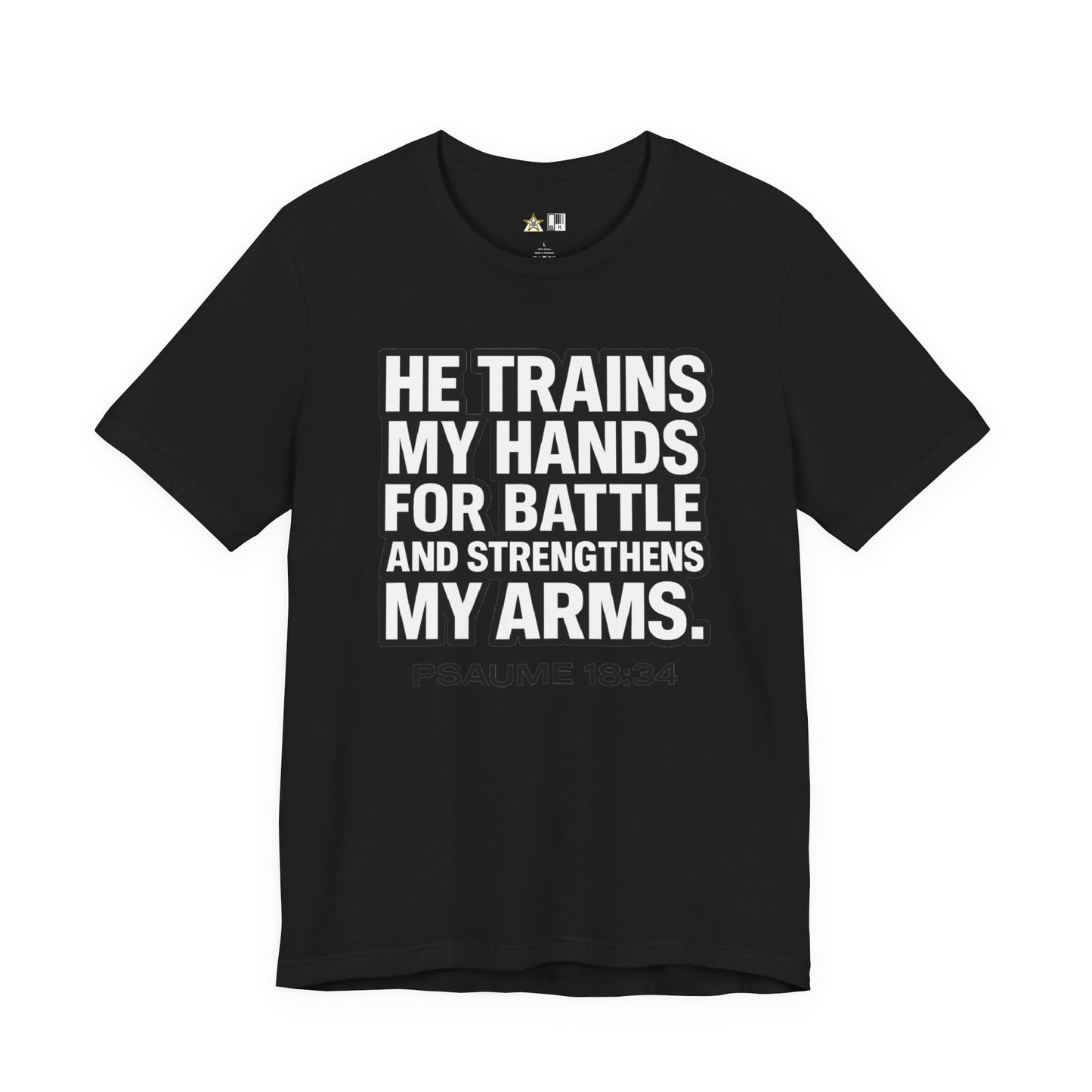 Battle-Ready Strength – Unisex Streetwear Graphic Tee