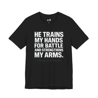 Battle-Ready Strength – Unisex Streetwear Graphic Tee