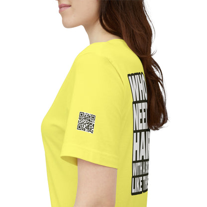 Who Needs Hair With a Body Like This? – Funny Bald Guy Graphic Tee
