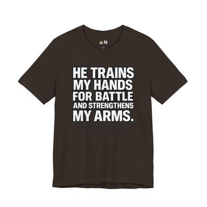 Battle-Ready Strength – Unisex Streetwear Graphic Tee